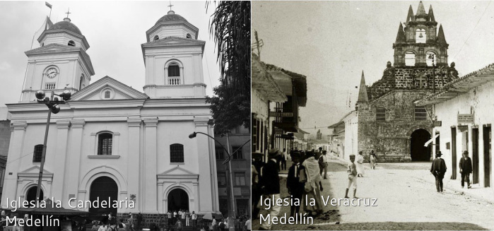 Cual es la influencia de la iglesia La Candelaria y la Veracruz en el  desarrolo urbanistico de la ciudad de Medellín - Blog